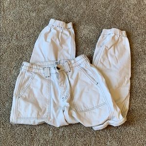 Urban Outfitters White Skate Pants